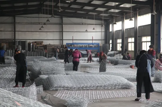 wire mesh retaining wall