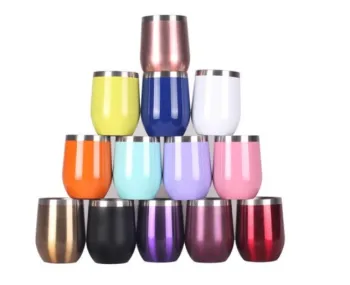 12 Oz. Double Wall Wine Tumbler