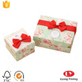 Custom paper gift packaging box with lid