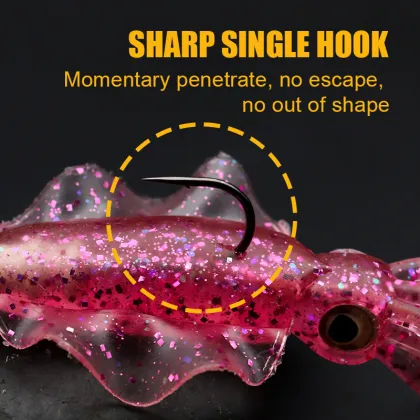 13cm Lead-Coated Soft Bait Fish Lure - Bionic Swimming Layer Bait