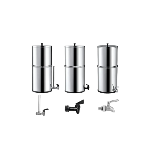 Schwerkraft des Edelstahls Trinkwasserfilter
