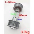 Conjunto de polea de correa de acero 59386456 para ascensores 3300 3600