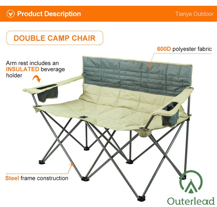 Double Seater Camping Chairs 2 Jpg