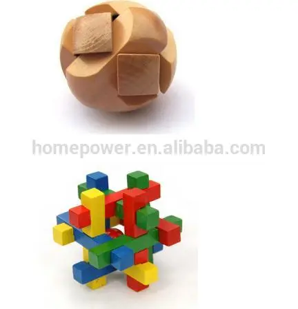 New Design Wooden Puzzle Boxes Chinese Educational Magic Toys Wooden Gift Box