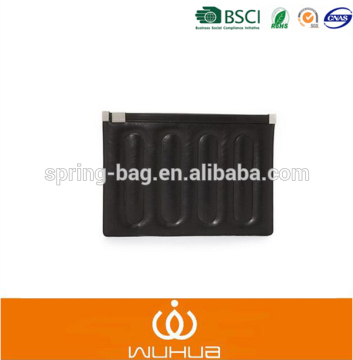 2016 New Material Handbag Embossed PU Leather Small Bag Black Carry Bag Directly Factory