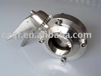 sanitary butterfly valve