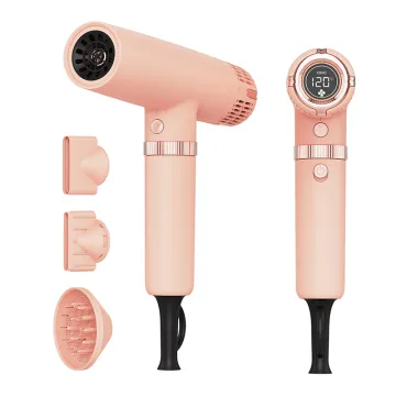2024 Professional High Speed Hair Dryer - Fast Hairdryer Secadora De Cabello Hot Brush Styler