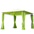 Khemah Gazebo 3x3x2.6m yang bergaya dengan Rangka Besi