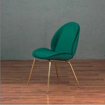 Modern Fabric Beetle Dining Chair