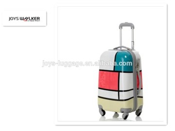 2014 PU geometric patterns, composite luggae