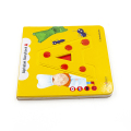 impresión personalizada Imagen de aprendizaje en inglés Libro para niños, libro para colorear barato Libro para niños