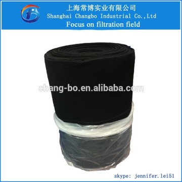 Activated carbon filter media roll(1-10mm thickness)