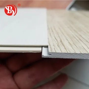 luxury vinyl SPC interlocking plank flooring waterproof