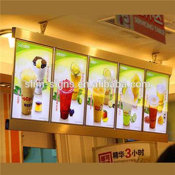 2015 High Quality LED Menu Board for Milk-Tea shop Guangzhou Supplier