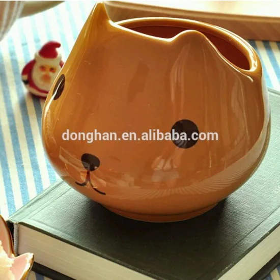 New design hot sale yellow dog relief mug