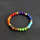 7 Chakras Beaded Bracelet strands Reiki Healing Balancing Round Beads for women and men