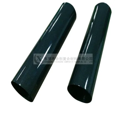 twill woven 3K carbon fiber tube carbon fiber pipe