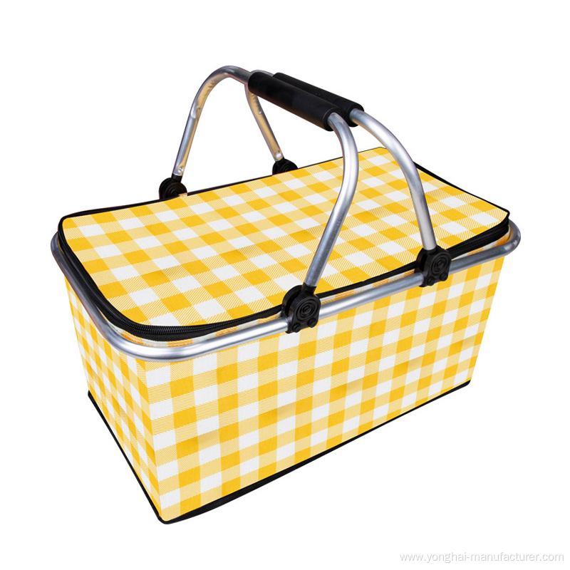 Collapsible outdoor food bag