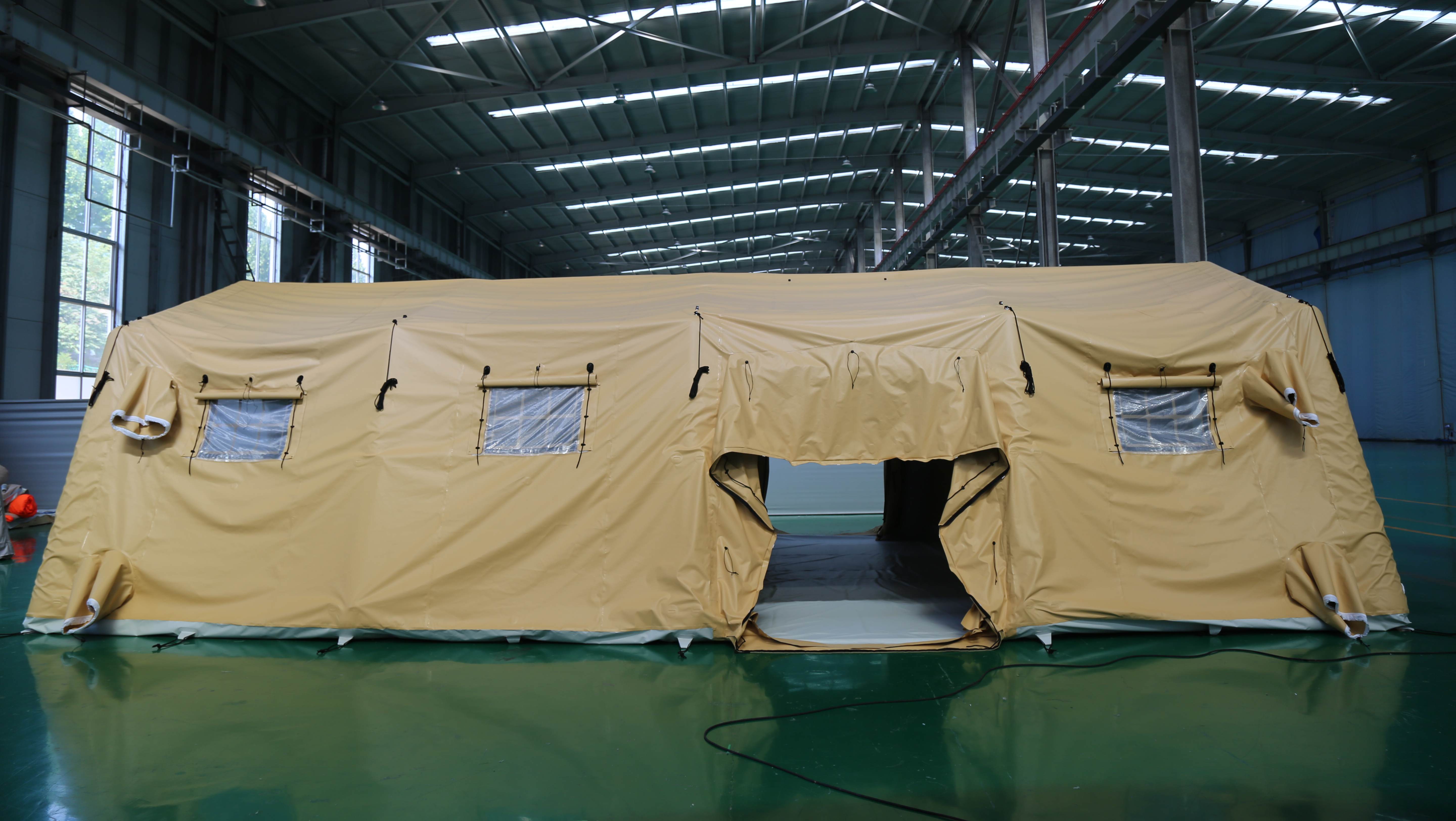 sand tent side