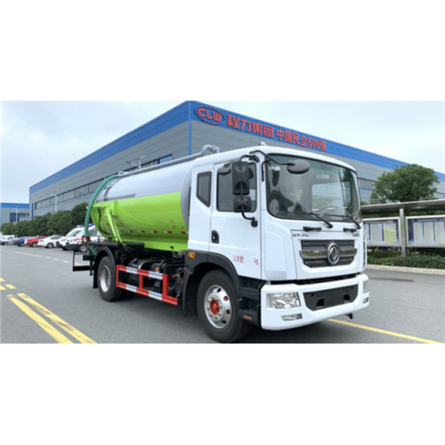 Cheap 12.8cbm suction sewage truck