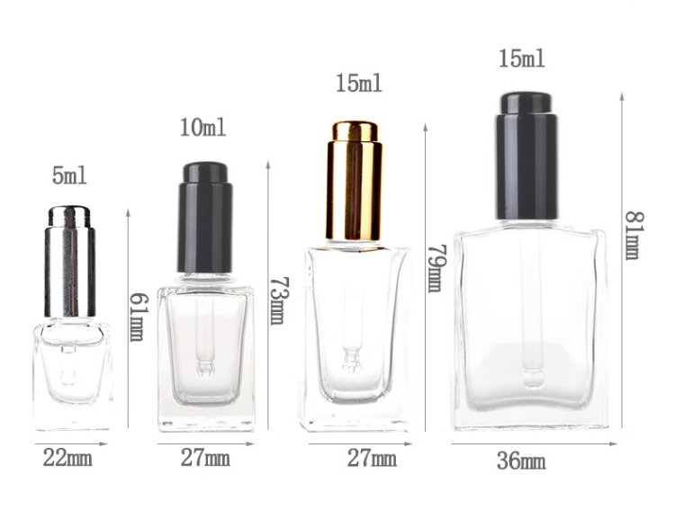 Essential Oil Dropper Glass Bottle