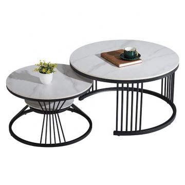 Minimalistische Büro Heim Wohnzimmermöbel Luxus moderner Kaffeetisch Set