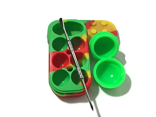 food standard custom small silicone jar with best quality