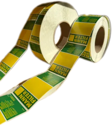 Coated Paper Sticker Labels