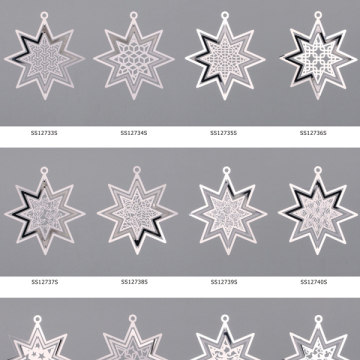 Christmas Metal Ornaments-Snow Flakes