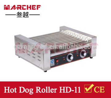 11 Rollers Hot Dog Roller Machine Grill Commerciale _ Cooker di cottura a salsiccia