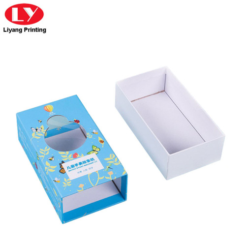 Packaging Cardboard Box for Gift with Window