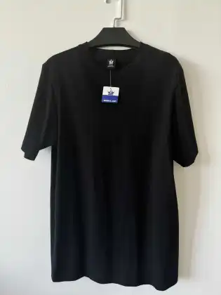 Black plain shirt h&m