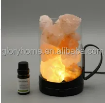 Aroma lamps Himalayan Salt Rock Lamp with Aroma Therapy aroma diffuser salt lamp