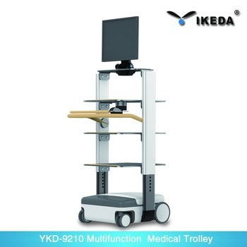 Multifunctional stainless medical trolley for endoscope