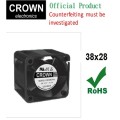 CROWN 03828 12vDc Brushless Silent Axial Cooling Fan