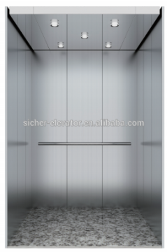 2016 New Hair line stainless steel Passenger/Home/Recidential lifts/elevator manufacture
