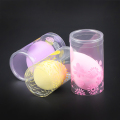 Pek Cylinder Plastik Beauty Egg Puff Clear