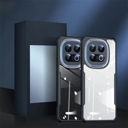 Shockproof TPU Bumper with Clear Acrylic Back Cover for Vivo IQOO 13