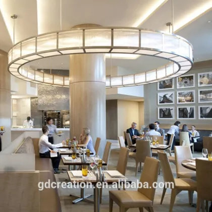 China Guangdong Brand CREATION Hotel Furniture set dining table and chair