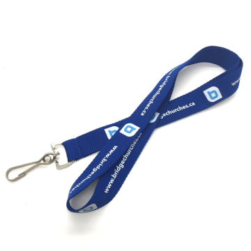 Imprinted Nylon Neck Lanyards for Promotion Gift