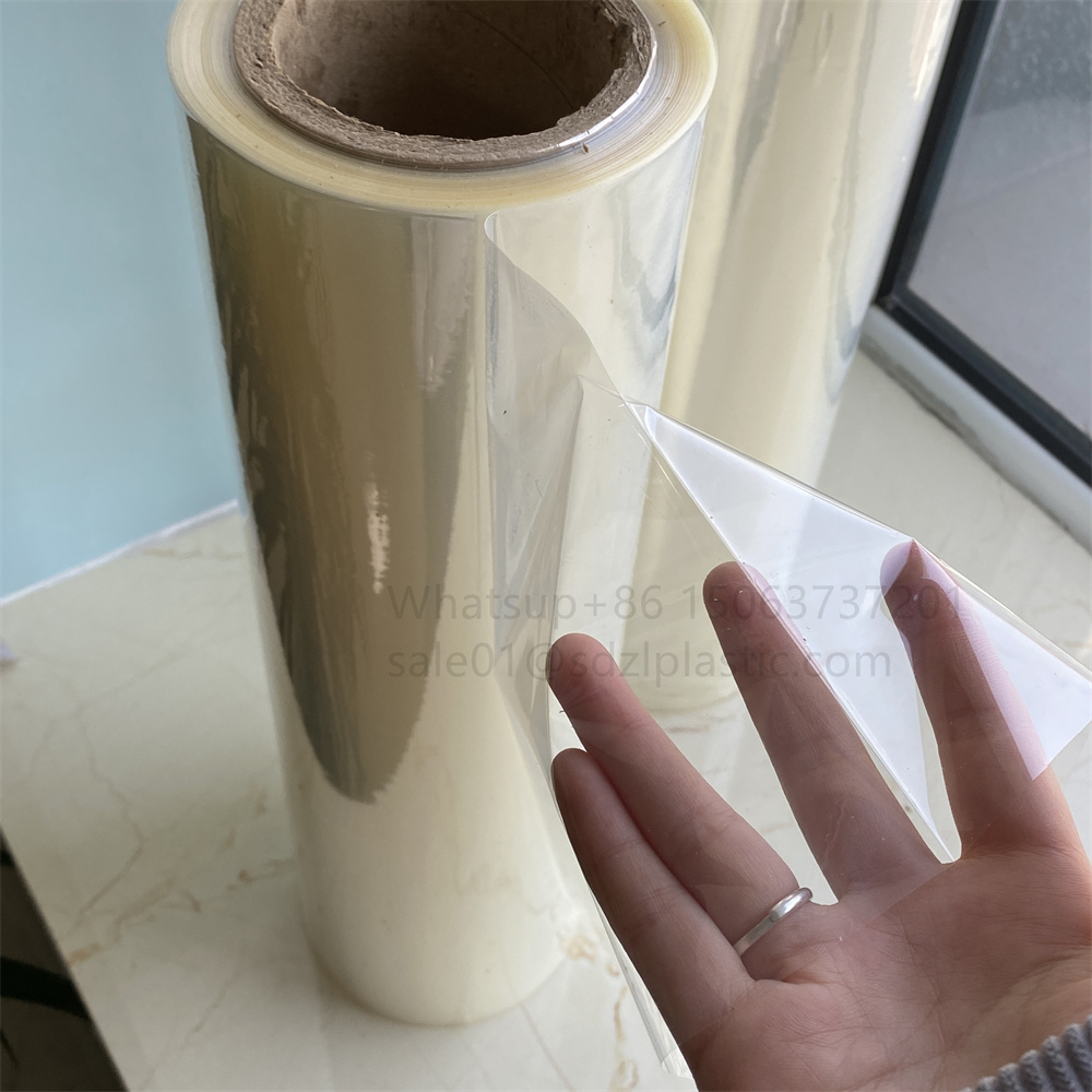 Transparent Center Folded Pvc Shrink Film 2 Jpg