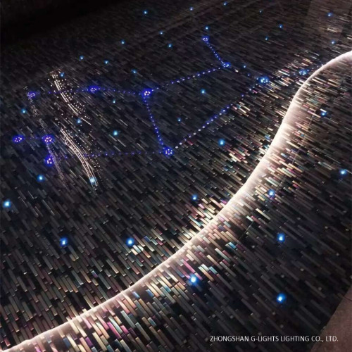 Luce della piscina della stella della costellazione del centro commerciale