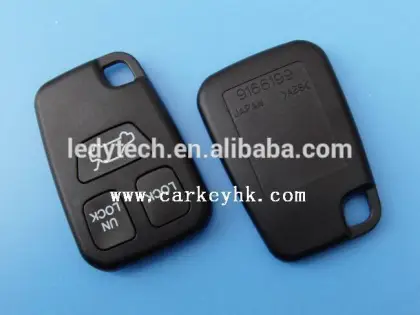 car accessories maiker Volvo 3 button remote key case car key blank