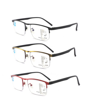 1836 Wholesale Anti-Blue Ray Metal Frame Presbyopia Eyeglasses: Women and Men's Far-Sight Vision Care Reading Glasses