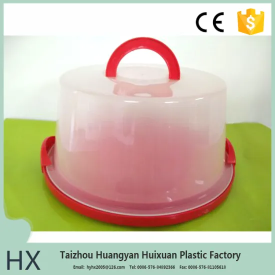 clear round plastic bread bin