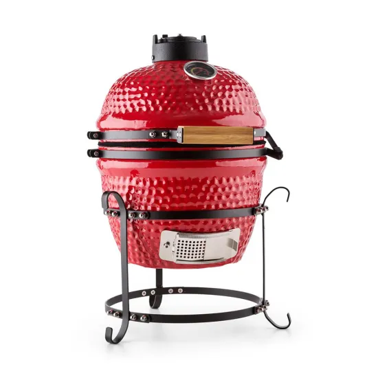 Wood burning BGE style stone grill kamado grill smoker tandoor oven charcoal