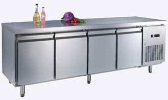 High Efficiency Undercounter Refrigerator Freezer , Stainle