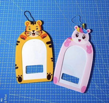Custom Acrylic Keychain Photo Holder Acrylic Frame Photocard Keychain