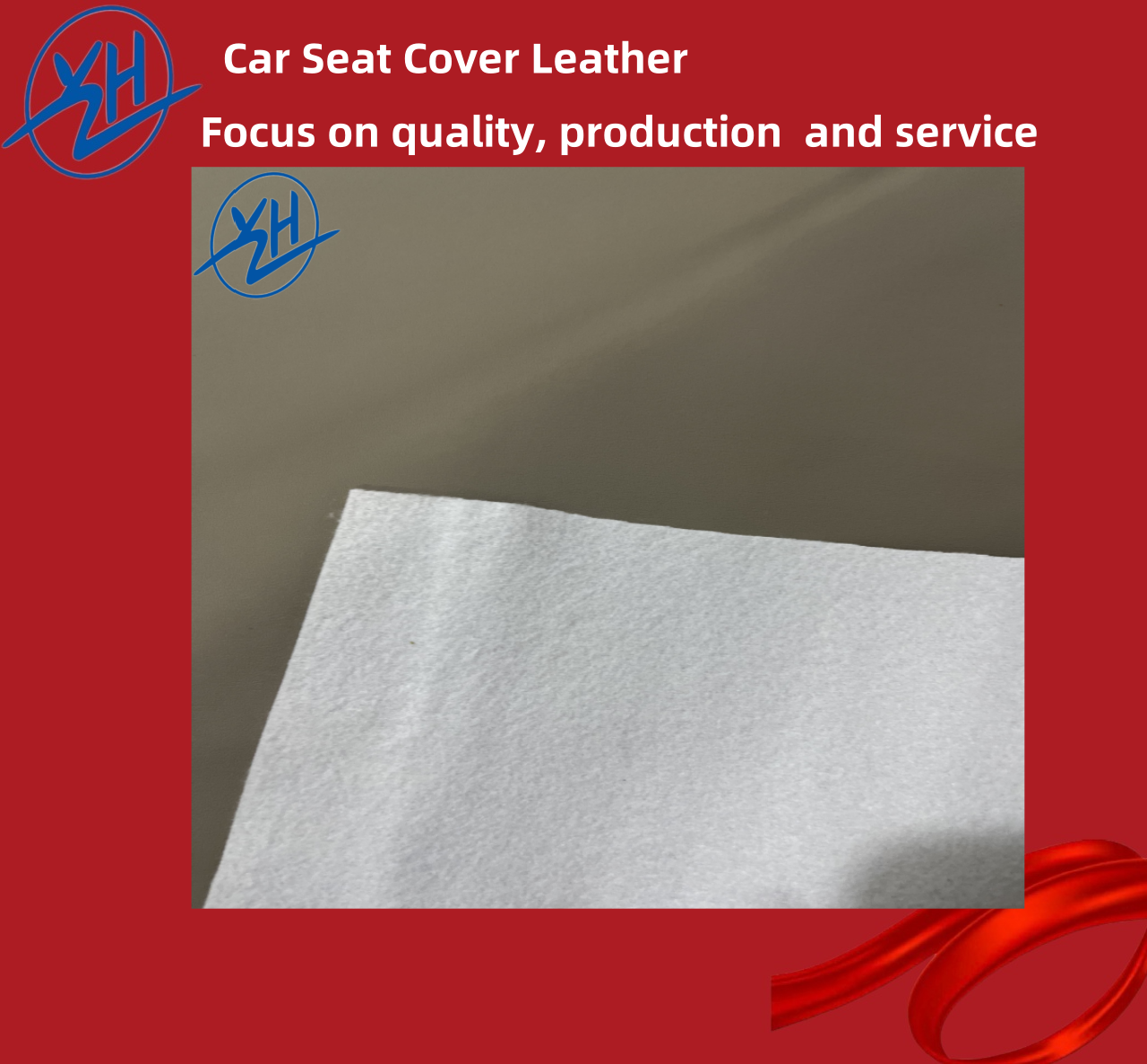Premium 0.8 mm de cuero artificial de PVC para asientos para el automóvil