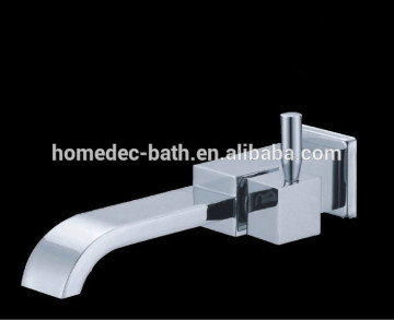 Brass chrome Wallmount single handle single cold water Bath Faucet Tap